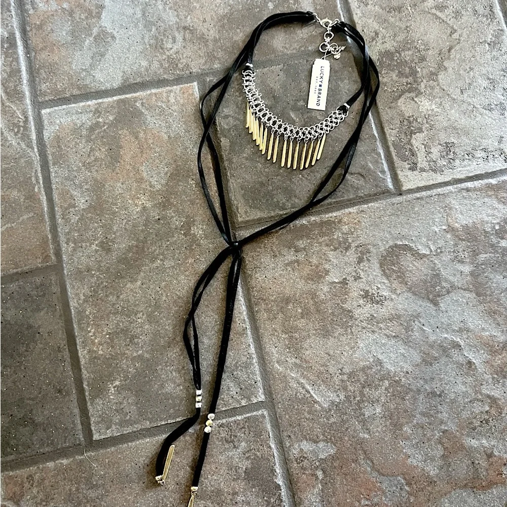 NWT LUCKY Brand double necklace